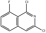 Isoquinoline, 1,3-dichloro-8-fluoro- Struktur