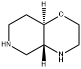 2H-Pyrido[4,3-b]-1,4-oxazine, octahydro-, (4aR,8aR)- Struktur