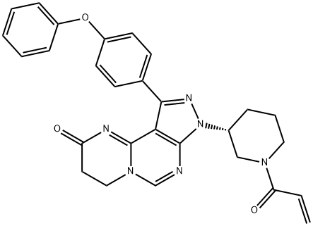 Ibrutinib Impurity 6 Struktur