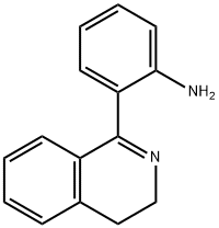 Benzenamine, 2-(3,4-dihydro-1-isoquinolinyl)- Struktur