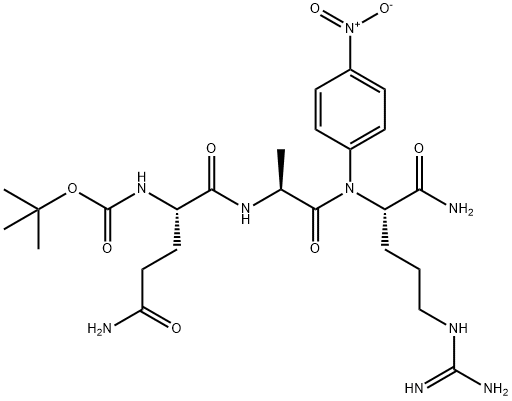 Boc-QAR-pNA Struktur