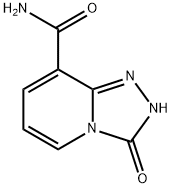 3-oxo-2H,3H-[1,2,4]triazolo[4,3-a]pyridine-8-carboxamide Struktur