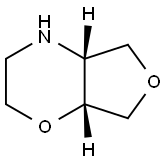 2H-Furo[3,4-b]-1,4-oxazine, hexahydro-, (4aR,7aR)- Struktur