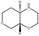 Pyrano[3,4-b][1,4]oxazine, octahydro-,(4aS,8aR)- Struktur