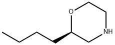 Morpholine, 2-butyl-, (2R)- Struktur