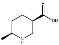 (3R,6S)-6-Methyl-piperidine-3-carboxylic acid Struktur