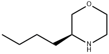 Morpholine, 3-butyl-, (3S)- Struktur