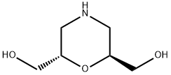 2,6-Morpholinedimethanol, (2S,6S)- Struktur