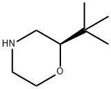 Morpholine, 2-(1,1-dimethylethyl)-, (2R)- Struktur