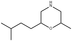 Morpholine,2-methyl-6-(3-methylbutyl)- Struktur