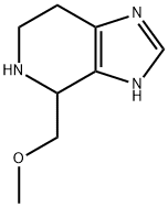 3H-Imidazo[4,5-c]pyridine, 4,5,6,7-tetrahydro-4-(methoxymethyl)- Struktur