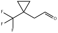 Cyclopropaneacetaldehyde, 1-(trifluoromethyl)- Struktur