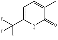 2(1H)-Pyridinone, 3-methyl-6-(trifluoromethyl)- Struktur