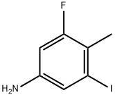 Benzenamine, 3-fluoro-5-iodo-4-methyl- Struktur