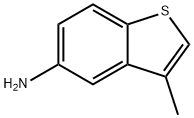 Benzo[b]thiophen-5-amine, 3-methyl- Struktur