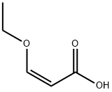 2-Propenoic acid, 3-ethoxy-, (2Z)- Struktur