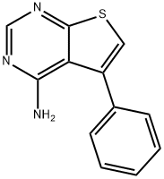 5-Phenylthieno[2,3-d]pyrimidin-4-amine Struktur