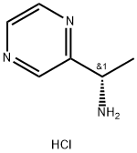 (1S)-1-(PYRAZIN-2-YL)ETHAN-1-AMINE DIHYDROCHLORIDE Struktur