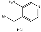 4-(Aminomethyl)pyridin-3-amine hydrochloride Struktur