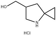 4-Azaspiro[2.4]heptan-6-ylmethanol hydrochloride Struktur