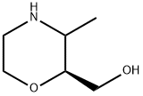 2-Morpholinemethanol, 3-methyl-, (2S)- Struktur