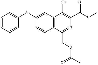 Roxadustat Impurity Struktur