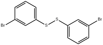 1-bromo-3-[(3-bromophenyl)disulfanyl]benzene Struktur