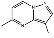 3-iodo-5-methylpyrazolo[1,5-a]pyrimidine Struktur