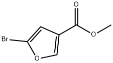 methyl 5-bromofuran-3-carboxylate Struktur