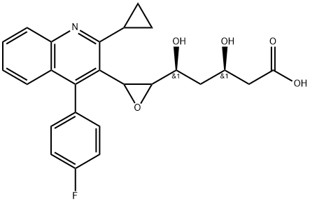 Pitavastatin Impurity 19 Sodium Salt Struktur