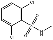 Benzenesulfonamide, 2,6-dichloro-N-methyl- Struktur