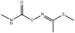 Ethanimidothioic acid, N-[[(methylamino)carbonyl]oxy]-, methyl ester, (1E)- Struktur