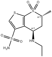 Dorzolamide Impurity 2 Struktur