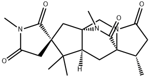 16-ketoaspergillimide Struktur