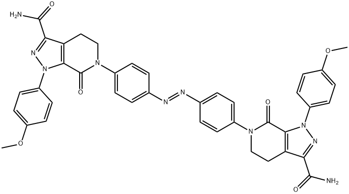 Apixaban Impurity 71 Struktur