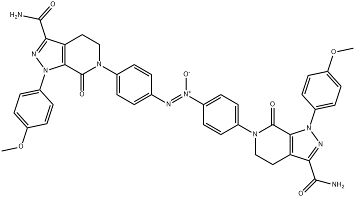 Apixaban Impurity 72 Struktur