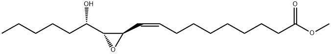 9-Decenoic acid, 10-[(2R,3R)-3-[(1S)-1-hydroxyhexyl]-2-oxiranyl]-, methyl ester, (9Z)- Struktur