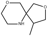 2,9-Dioxa-6-azaspiro[4.5]decane, 4-methyl Struktur