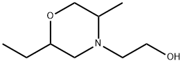 4-Morpholineethanol, 2-ethyl-5-methyl- Struktur