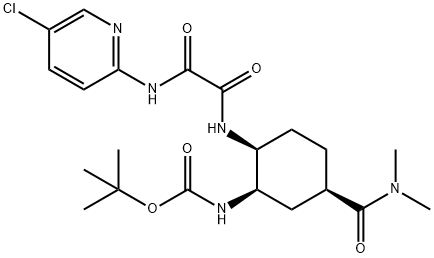 Edoxaban Impurity 22 (1S,2R,4R) Struktur