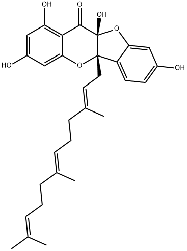 Sanggenol H Struktur