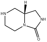 Imidazo[1,5-a]pyrazin-3(2H)-one, hexahydro-, (8aR)- Struktur