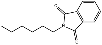 1H-Isoindole-1,3(2H)-dione, 2-hexyl- Struktur