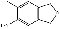 6-Methyl-1,3-dihydroisobenzofuran-5-amine Struktur