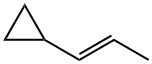 Cyclopropane, (1E)-1-propen-1-yl- Struktur