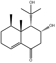 Nardosinonediol 化學(xué)構(gòu)造式