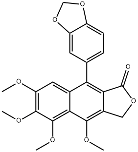 5-methoxyjusticidin A Struktur