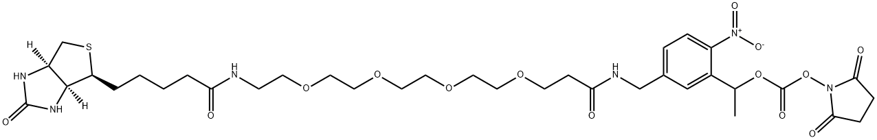 PC-Biotin-PEG4-NHS carbonate Struktur