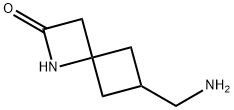 6-(aminomethyl)-1-azaspiro[3.3]heptan-2-one Struktur