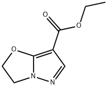 ethyl 2,3-dihydropyrazolo[5,1-b]oxazole-7-carboxylate Struktur